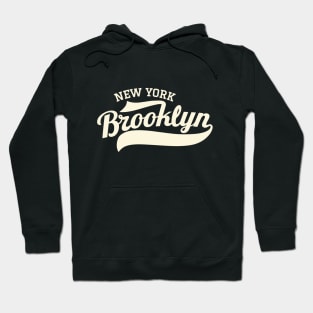 Vintage New York Brooklyn ,Vintage  Brooklyn Schriftzug, Vintage Brooklyn Logo Hoodie